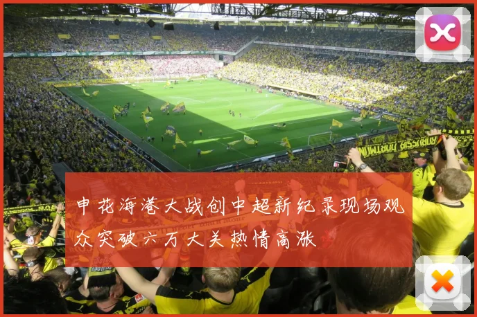 申花海港大战创中超新纪录现场观众突破六万大关热情高涨